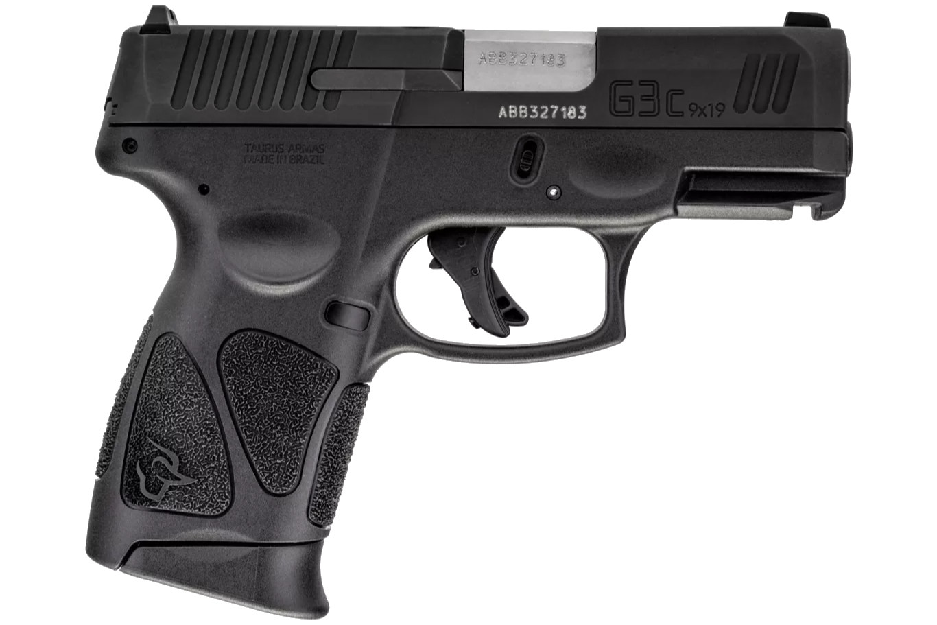 Taurus G3C 9mm Bk/Bk 3.26" Pistol w/(3)12rd Mags 1-G3C931