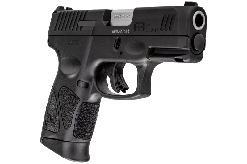 Taurus G3C 9mm Bk/Bk 3.26" Pistol w/(3)12rd Mags 1-G3C931
